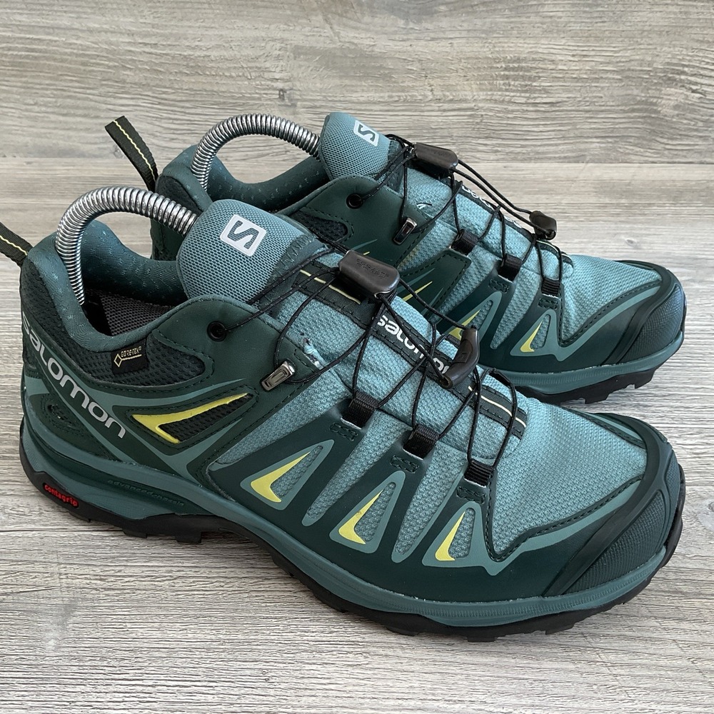 Womens Salomon X Ultra 3 Gore-tex 400065 Arctic Spruce Shoes Sneakers Size 7.5